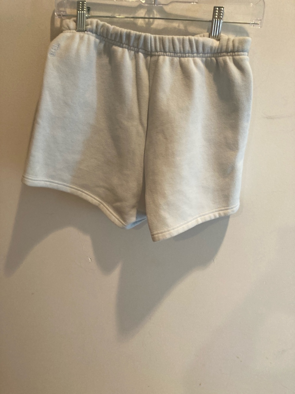 TNA Off-White Elastic-Waist Athletic Shorts
